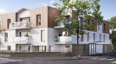 Programme immobilier neuf ELEA - Sautron à deux pas du centre commercial du Cormier (44880) - Référence : 15540