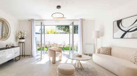 Programme immobilier neuf Le Domaine des iris - Duplex & Maisons - Sautron à proximité de Nantes (44880) - Référence : 15543