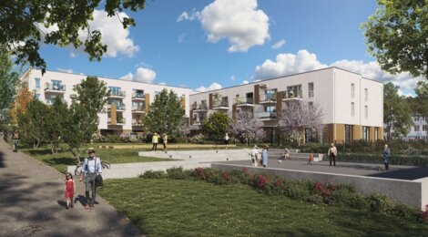 Programme immobilier neuf LES BALCONS D'HYGIE - Résidence Seniors - LMNP - Savenay résidence seniors proche du centre ville (44260) - Référence : 15533
