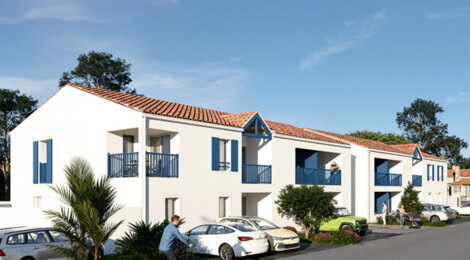 Programme immobilier neuf LE BEAUPRÉ - Talmont Saint Hilaire cadre littoral appartements avec extérieur (85440) - Référence : 17219