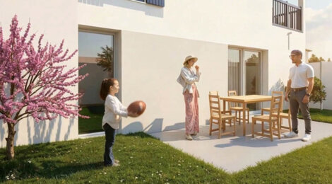 Programme immobilier neuf LE BEAUPRÉ - Talmont Saint Hilaire cadre littoral appartements avec extérieur (85440) - Référence : 17219