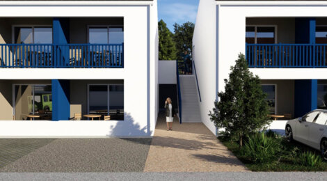 Programme immobilier neuf LE BEAUPRÉ - Talmont Saint Hilaire cadre littoral appartements avec extérieur (85440) - Référence : 17219