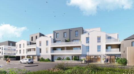 Programme immobilier neuf Rythme - Treillières à proximité de la place du marché (44119) - Référence : 9574