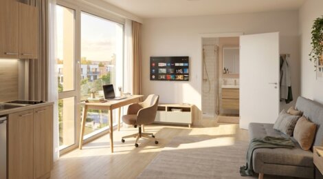 Programme immobilier neuf My Campus Anjou - Trélazé résidence étudiante proche des grandes écoles (49800) - Référence : 15636