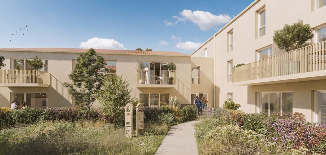 Programme immobilier neuf LE CLOS DU VIGNOBLE - Aigrefeuille-sur-Maine : logements neufs sécurisés et verdoyants proche des commodités (44140) - Référence : 8087