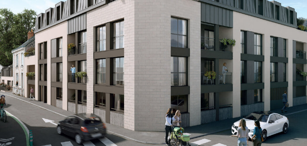 Programme immobilier neuf Isatys - Angers appartements avec extérieur quartier Saint Léonard (49000) - Référence : 14160