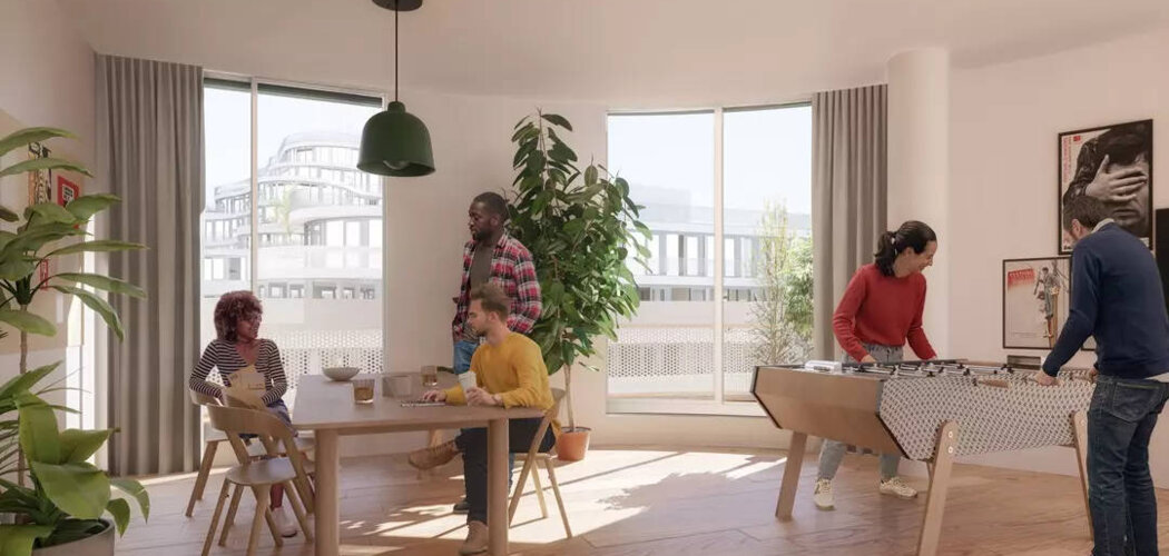 Programme immobilier neuf METAMORPHOSE - Angers coliving à deux pas de l’hypercentre (49000) - Référence : 18007