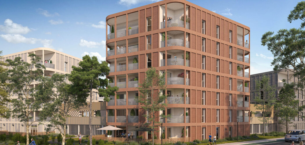 Programme immobilier neuf Les Jardins d'Amytis - Angers entre espaces paysagers et quartier Banchais (49000) - Référence : 18255
