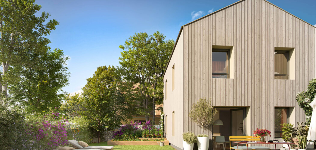 Programme immobilier neuf Conversations - Angers : logements neufs sécurisés et verdoyants proche des commodités (49000) - Référence : 15368