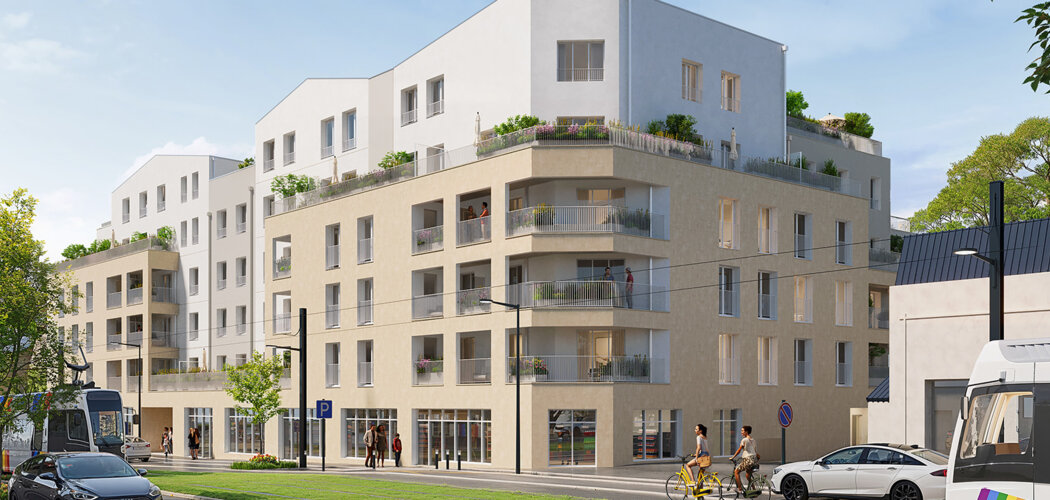 Programme immobilier neuf L'évidence - Angers, nature et mobilité dans le quartier Belle-Beille (49000) - Référence : 17992