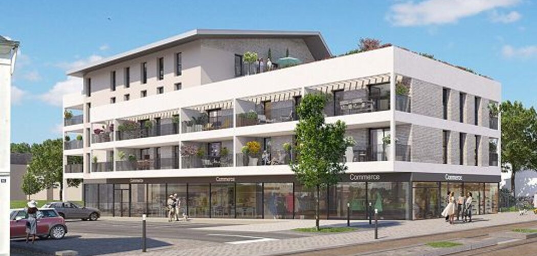 Programme immobilier neuf L'Instant - Avrillé : Résidence T3–T5 avec cadre verdoyant et confort optimisé proche des transports (49240) - Référence : 14359