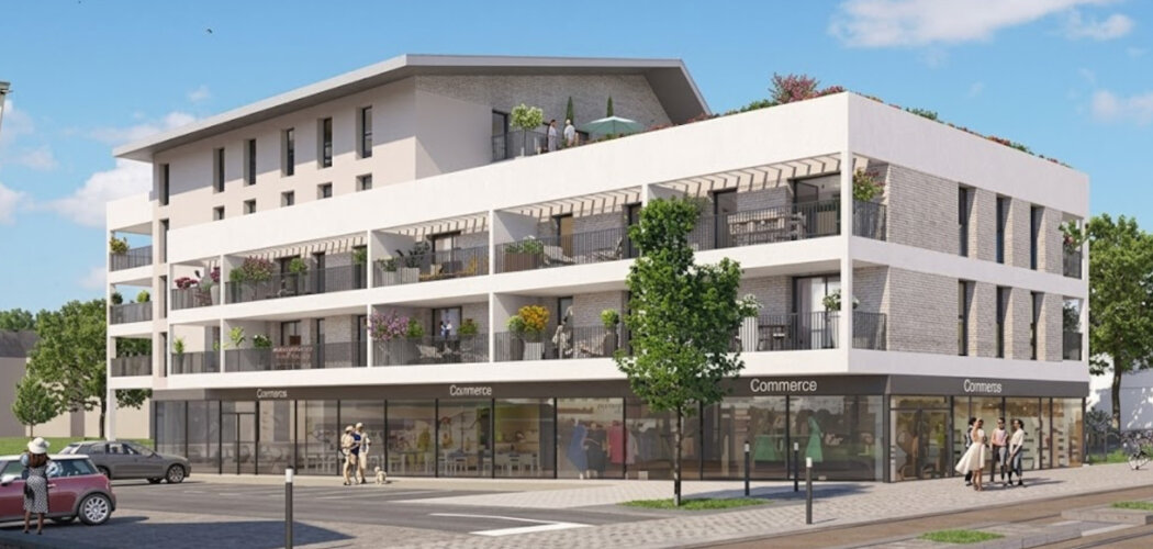 Programme immobilier neuf L'Instant - Avrillé : Résidence T3–T5 avec cadre verdoyant et confort optimisé proche des transports (49240) - Référence : 14359