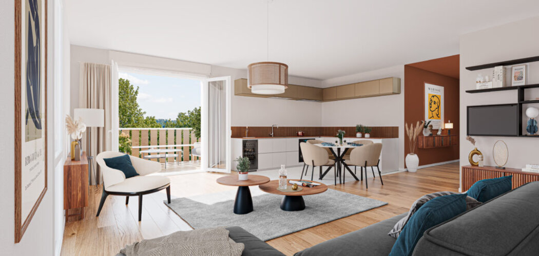 Programme immobilier neuf Parc et Plaisance - Blain : logements neufs sécurisés et verdoyants proche des commerces (44130) - Référence : 15224