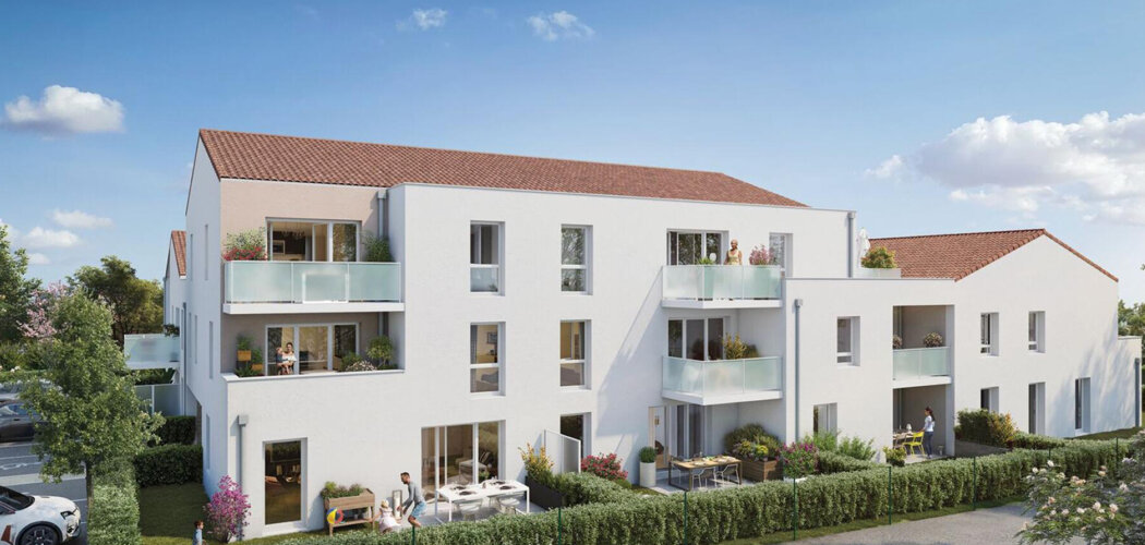 Programme immobilier neuf Aulnéa - Challans centre-ville proche en voiture de la gare (85300) - Référence : 16464