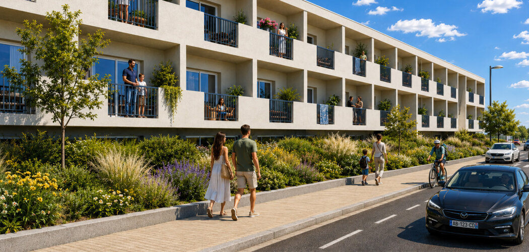 Programme immobilier neuf Le Nova - Chantonnay investissement patrimonial dans un cadre verdoyant (85110) - Référence : 18083