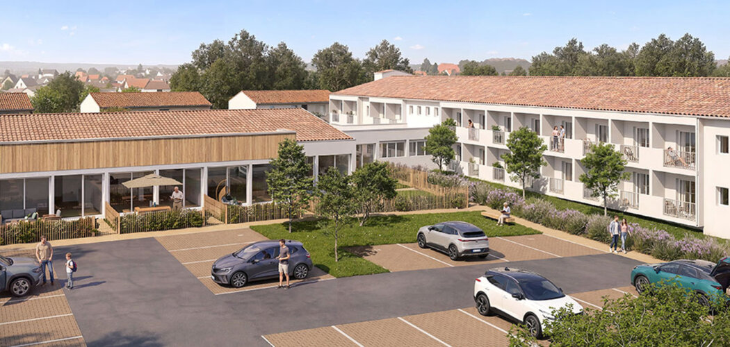 Programme immobilier neuf Le Nova - Chantonnay investissement patrimonial dans un cadre verdoyant (85110) - Référence : 18083