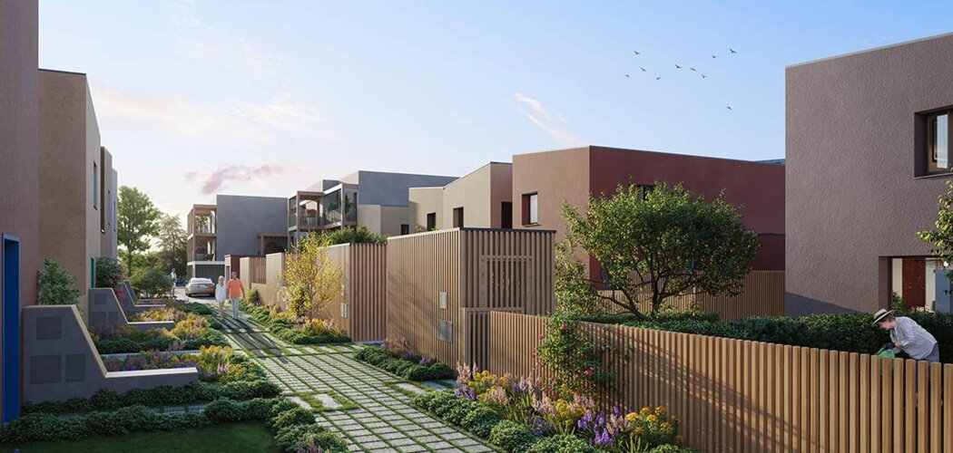 Programme immobilier neuf DOLCE VITA - Clisson : logements neufs sécurisés et verdoyants proche des commodités (44190) - Référence : 15361