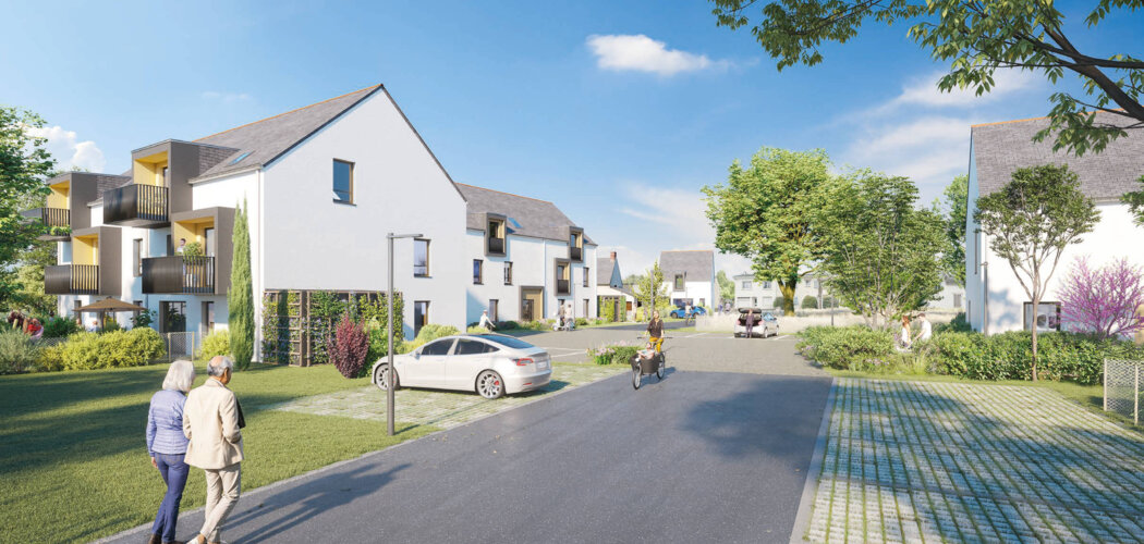 Programme immobilier neuf Le Clos Saint-Armel - Guérande à 3 minutes à pied du centre historique (44350) - Référence : 17333