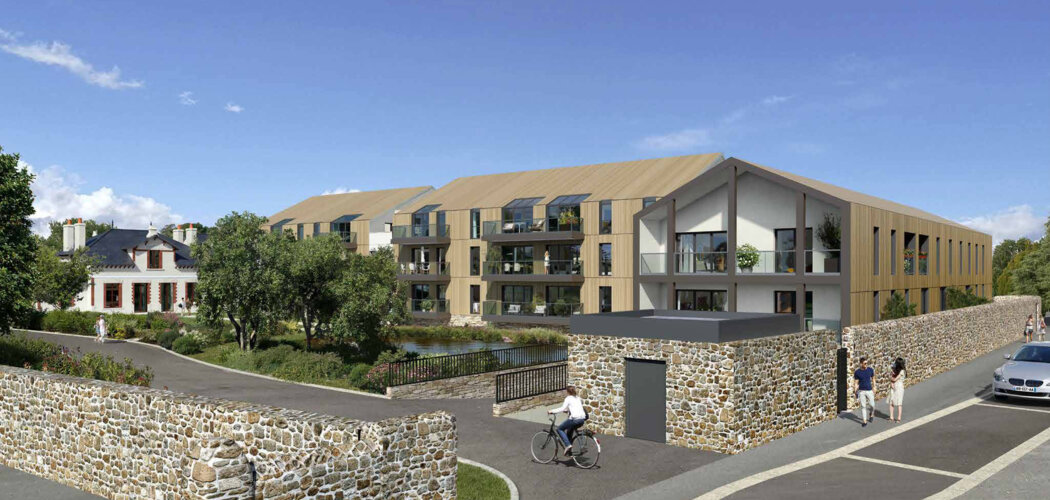 Programme immobilier neuf Le Domaine Saint-Michel - Guérande : Résidence studio–T4 avec cadre historique et confort optimisé proche des commodités (44350) - Référence : 14644