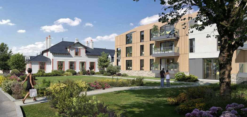Programme immobilier neuf Le Domaine Saint-Michel - Guérande : Résidence studio–T4 avec cadre historique et confort optimisé proche des commodités (44350) - Référence : 14644
