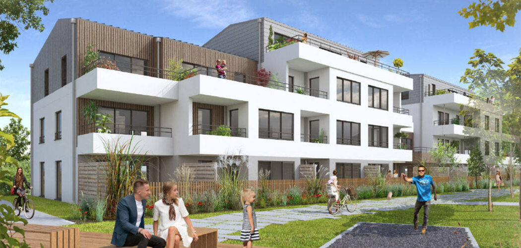 Programme immobilier neuf Le Mauperthuis - Guérande : Résidence studio–T4 avec cadre verdoyant et confort moderne proche des remparts (44350) - Référence : 14215