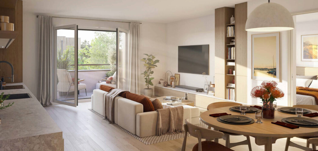 Programme immobilier neuf BOREA - La Chapelle-sur-Erdre adresse nature à 10 min du tram-train (44240) - Référence : 15585