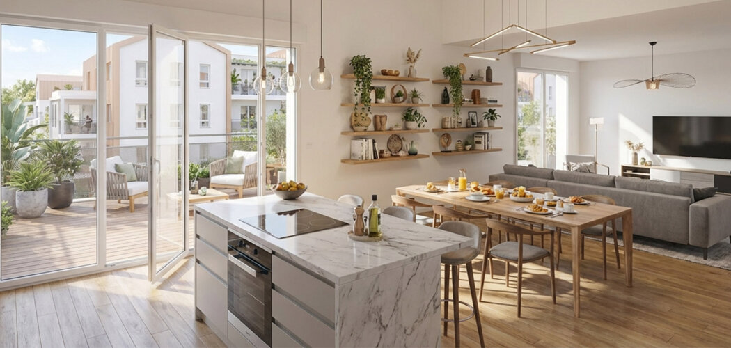 Programme immobilier neuf SQUARE ABEL - La Roche-sur-Yon à 10 min du centre (85000) - Référence : 18538