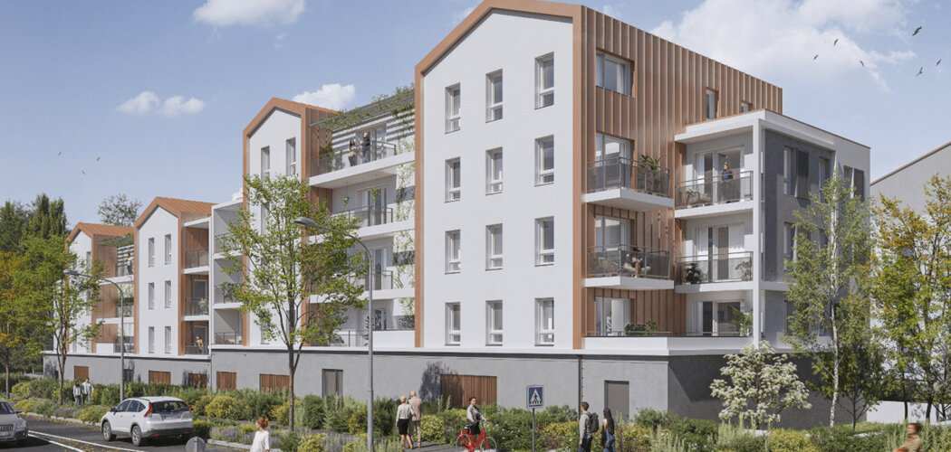 Programme immobilier neuf SQUARE ABEL - La Roche-sur-Yon à 10 min du centre (85000) - Référence : 18538