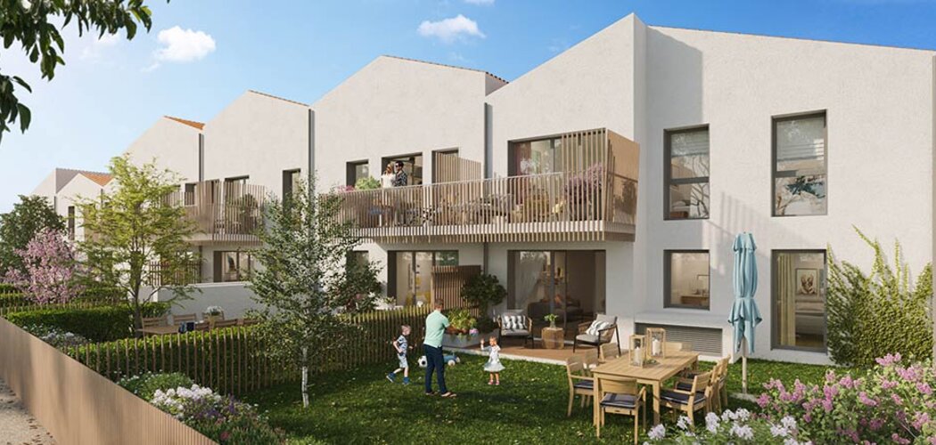 Programme immobilier neuf VILLA ANNA - La Rochelle : logements neufs sécurisés et verdoyants proche des transports (17000) - Référence : 14557