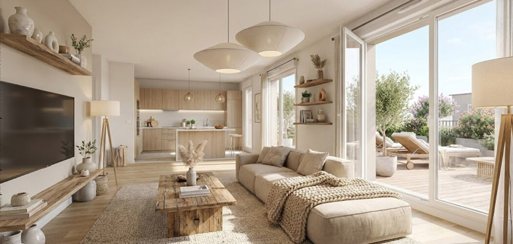 Programme immobilier neuf LES BATEAUX BLEUS - Résidence Seniors - LMNP - La Turballe cadre maritime résidence seniors proche La Baule (44420) - Référence : 17153