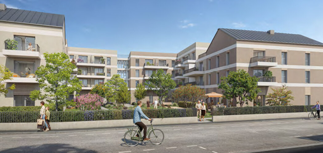 Programme immobilier neuf LES BATEAUX BLEUS - Résidence Seniors - LMNP - La Turballe cadre maritime résidence seniors proche La Baule (44420) - Référence : 17153
