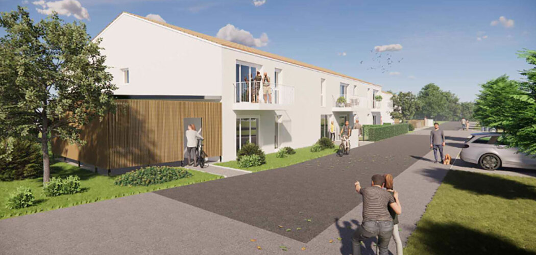 Programme immobilier neuf Mona Nova Legé - Legé investissement séniors prés du château de la Richebonne (44650) - Référence : 15554