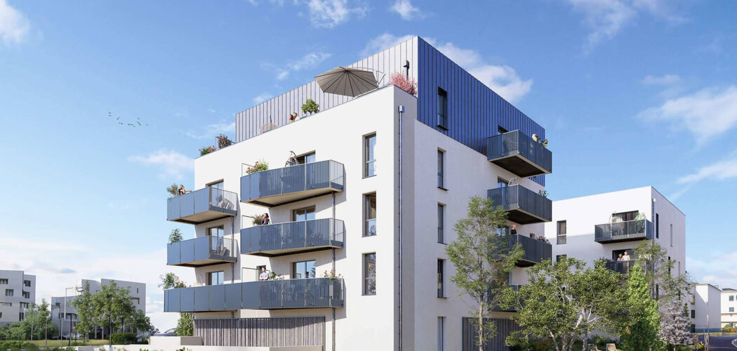 Programme immobilier neuf EDEN - Les Ponts-de-Cé, résidence calme proche centre-ville (49130) - Référence : 18232