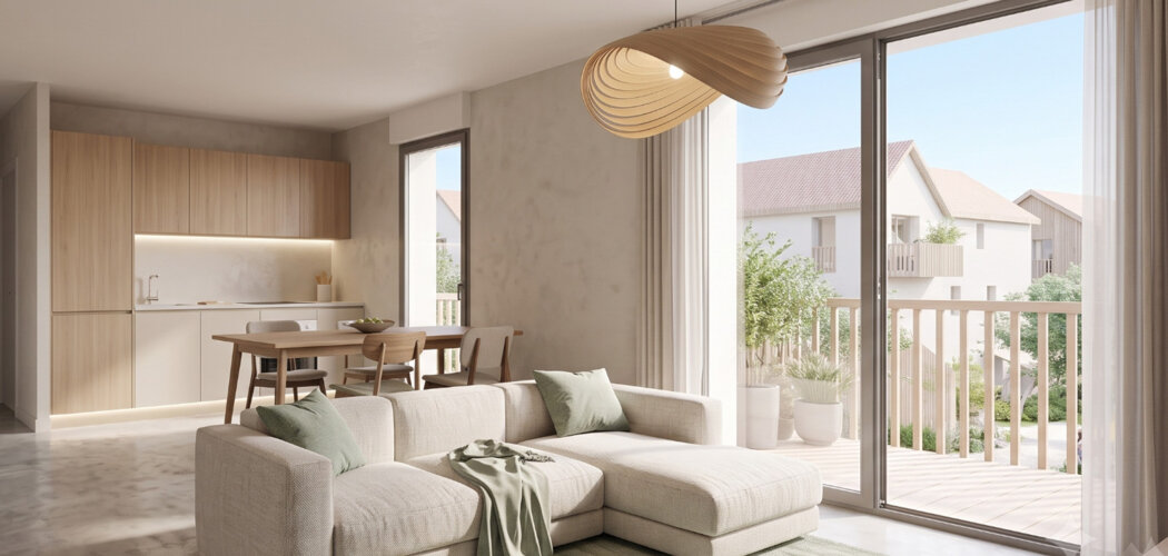 Programme immobilier neuf Ephemer - Les Sables d’Olonne : Résidence T2–T4 avec cadre verdoyant et confort optimisé proche des commodités (85100) - Référence : 14647