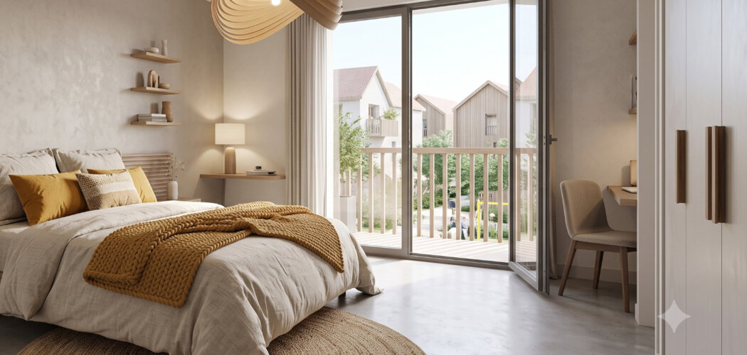 Programme immobilier neuf Ephemer - Les Sables d’Olonne : Résidence T2–T4 avec cadre verdoyant et confort optimisé proche des commodités (85100) - Référence : 14647