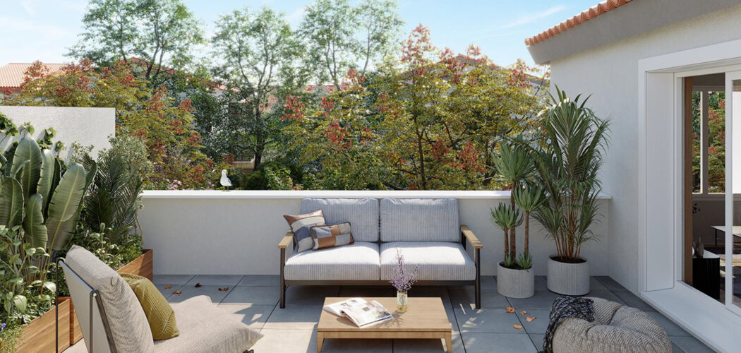 Programme immobilier neuf Le Jardin de Sainte-Croix - Les Sables-d’Olonne résidence paysagère proche plage et centre-ville (85100) - Référence : 17528