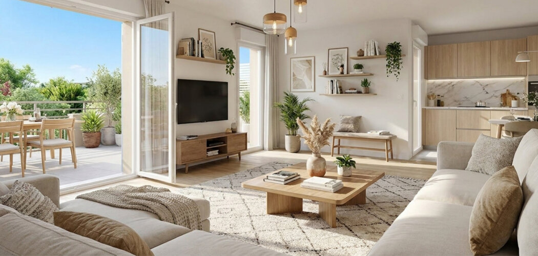 Programme immobilier neuf Le Jardin de Sainte-Croix - Les Sables-d’Olonne résidence paysagère proche plage et centre-ville (85100) - Référence : 17528
