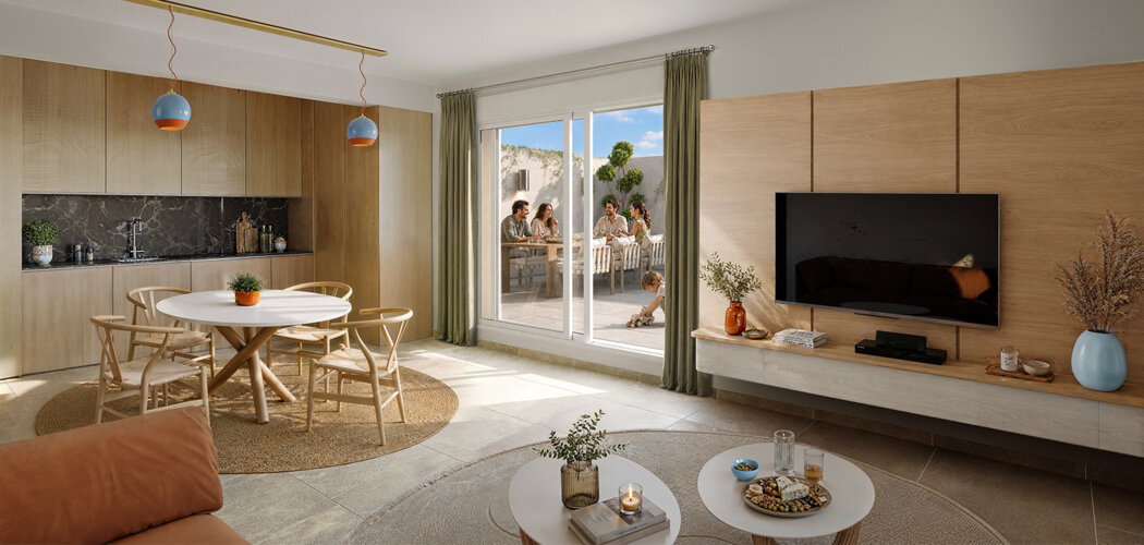 Programme immobilier neuf Le Jardin de Sainte-Croix - Les Sables-d’Olonne résidence paysagère proche plage et centre-ville (85100) - Référence : 17528