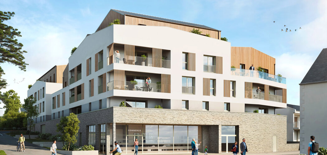 Programme immobilier neuf Cocoon - Mauves-sur-Loire à proximité du cœur de bourg (44470) - Référence : 13178