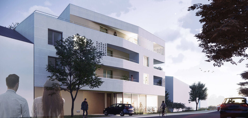 Programme immobilier neuf TWIN - Nantes à deux pa du Parc de la Gaudinière (44000) - Référence : 11573