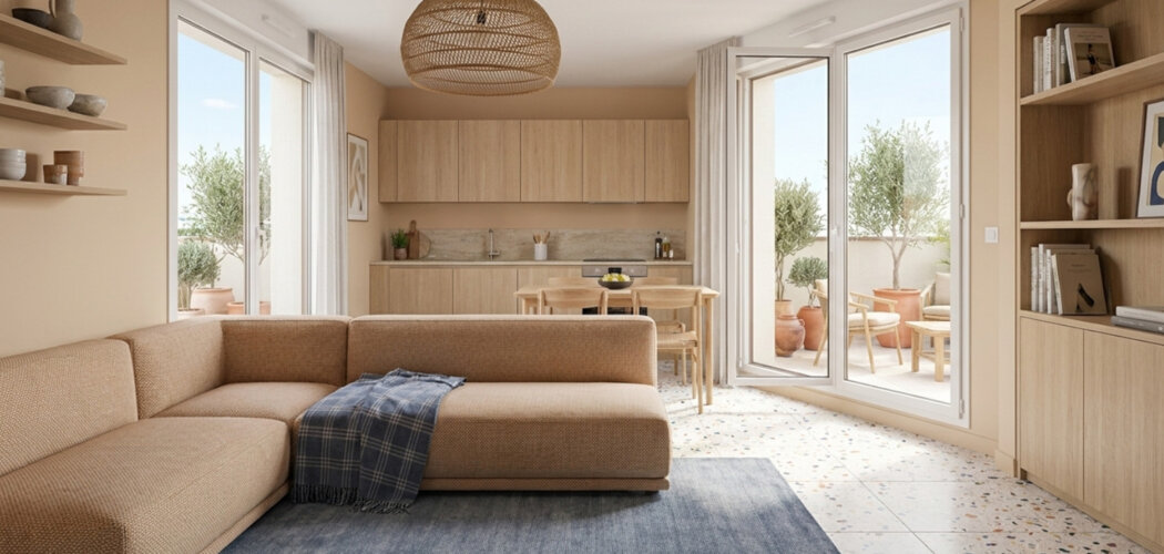 Programme immobilier neuf Abbé de l'épée - Nantes : appartements et maison neuve sécurisés en quartier Canclaux/Mellinet (44000) - Référence : 7669