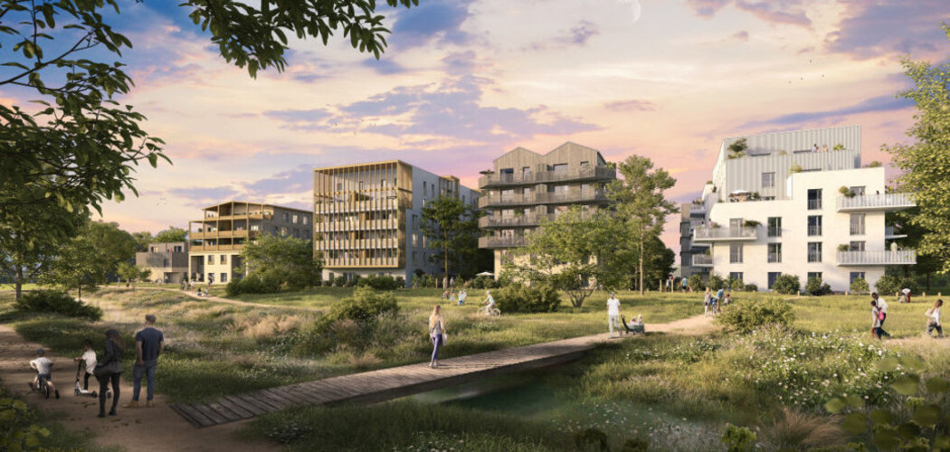 Programme immobilier neuf NATUREO - VERDURA - Nantes Doulon-Gohards dans un cadre verdoyant (44000) - Référence : 18280