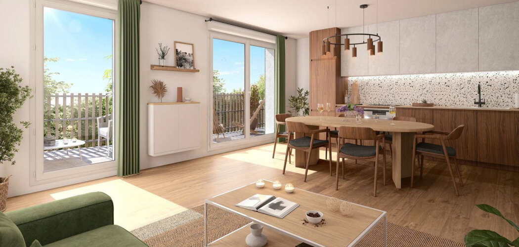 Programme immobilier neuf VERDURA - Nantes Est à proximité à vélo de l’hypercentre (44000) - Référence : 16336
