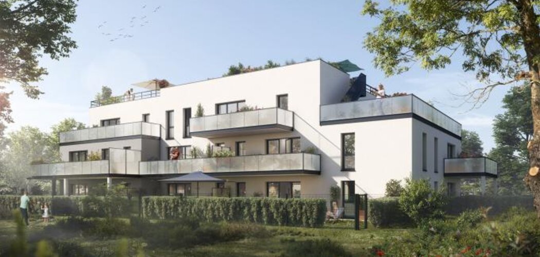 Programme immobilier neuf LES ROOFS TOP - Nantes : logements neufs sécurisés et verdoyants en bois classé (44000) - Référence : 14971