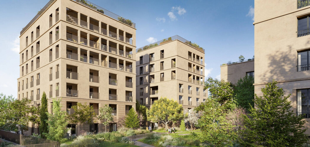 Programme immobilier neuf Le Mercoeur - Nantes : logements neufs sécurisés et verdoyants proche des transports (44000) - Référence : 15516