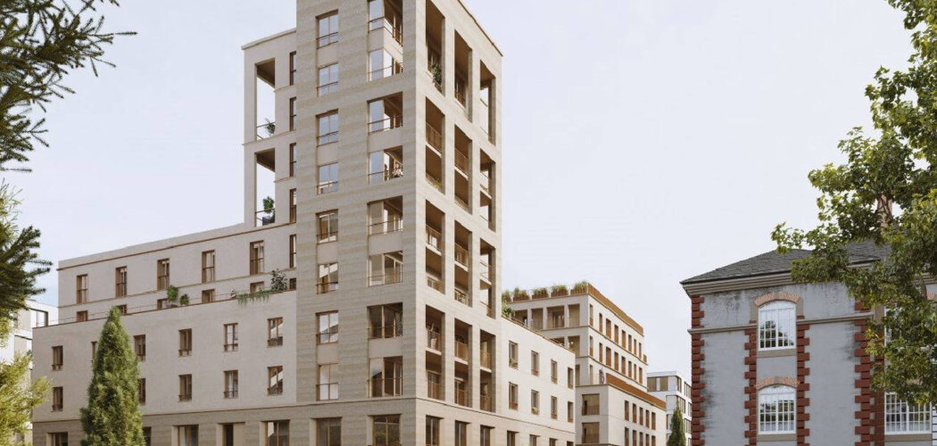 Programme immobilier neuf Le Mercoeur - Nantes : logements neufs sécurisés et verdoyants proche des transports (44000) - Référence : 15516