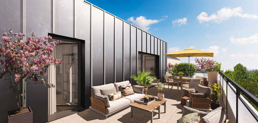 Programme immobilier neuf SYMBIOSE - NANTES CENTRE - Nantes : logements neufs sécurisés et verdoyants proche du parc de la Mitrie (44000) - Référence : 14970
