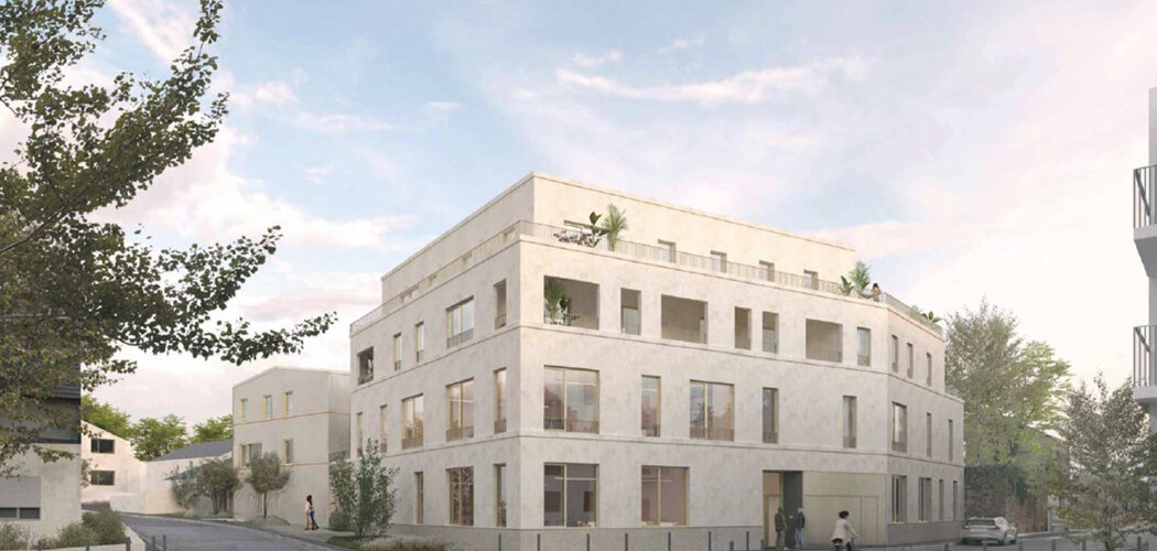 Programme immobilier neuf MONCLER - Nantes quartier Saint-Donatien près du tramway 2 (44000) - Référence : 13274