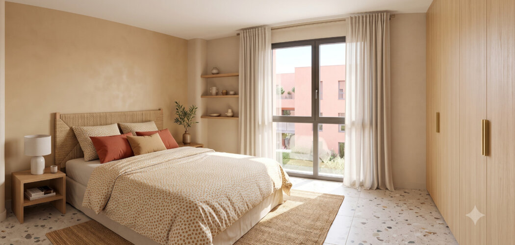 Programme immobilier neuf Ambre - Nantes : Résidence T2–T4 avec cadre intimiste et confort optimisé proche des commodités (44000) - Référence : 14475