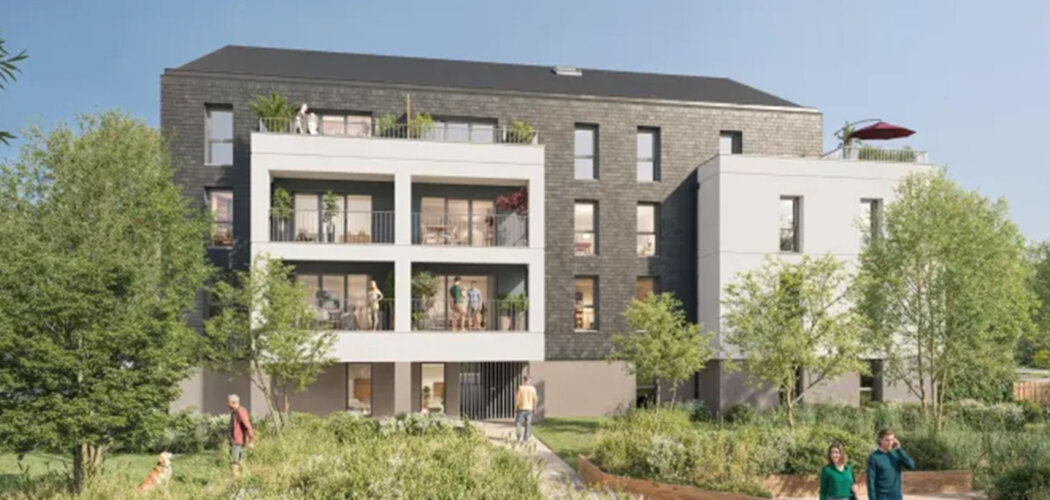 Programme immobilier neuf O'Céenne - Ponts-de-Cé logements avec extérieur dans les Hauts de Loire (49130) - Référence : 17395